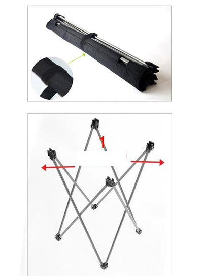 Mesa de Camping Plegable Ultraligera en Aluminio Aeronáutico - Image 9