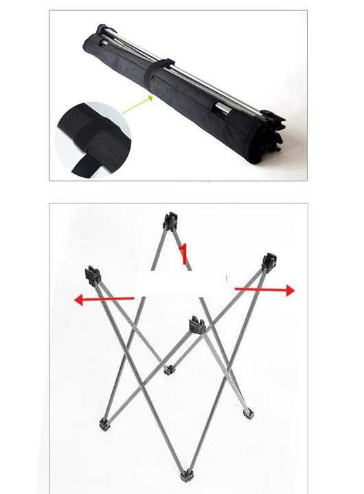 Mesa de Camping Plegable Ultraligera en Aluminio Aeronáutico - Image 9