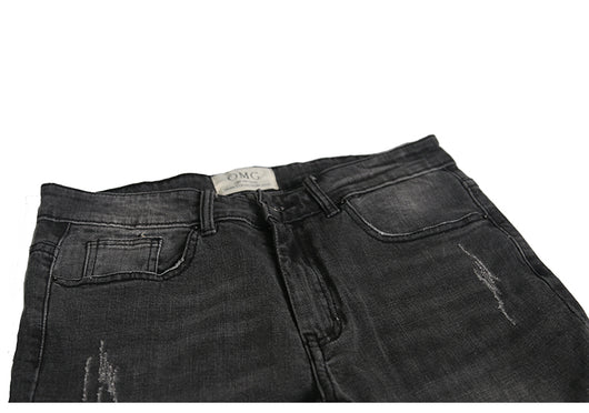 Jeans ajustados con rotos diseñados - Image 11