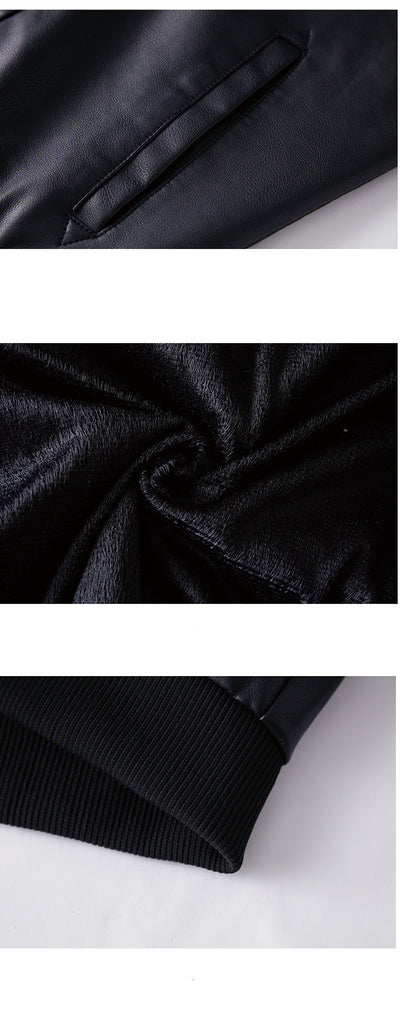 Chaqueta de Cuero Curtido para Hombre - Image 2
