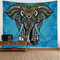 Tapiz Mandala Elefante Multicolor
