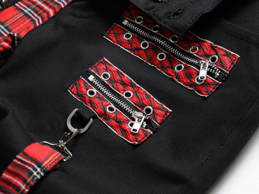 Jeans Rectos Hombre con Panel Colorblock Negro sin Estiramiento - Image 18