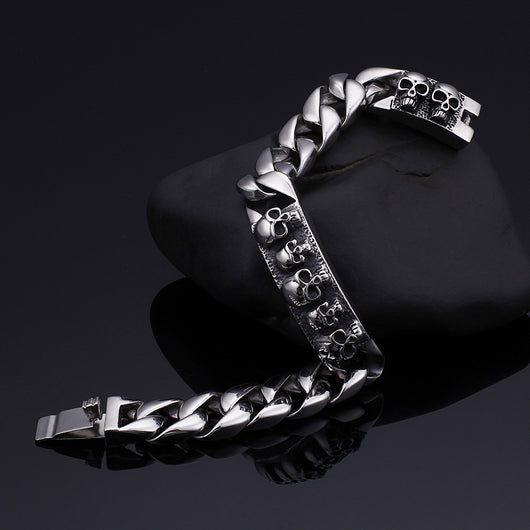 Pulsera de Calavera Personalizada - Diseño Minimalista - Image 5