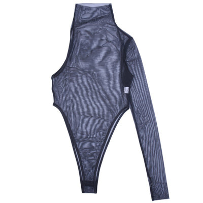 Body de Cuello Alto con Malla Transpirable - Image 5