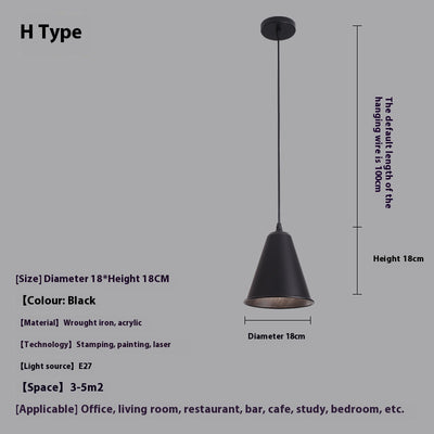 Lámpara Colgante Minimalista de Diseño Moderno para Restaurante y Bar - Image 13