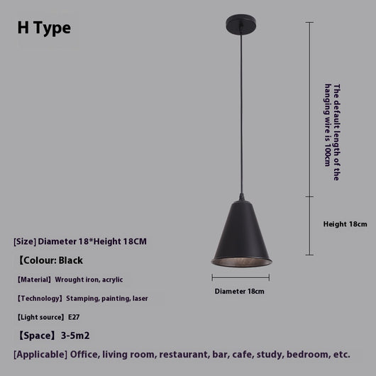 Lámpara Colgante Minimalista de Diseño Moderno para Restaurante y Bar - Image 13