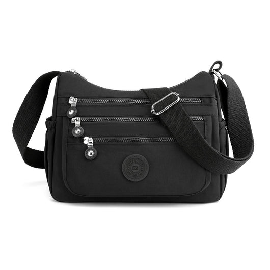 Bolsa Crossbody de Nylon de Gran Capacidad con Múltiples Compartimentos - Image 6