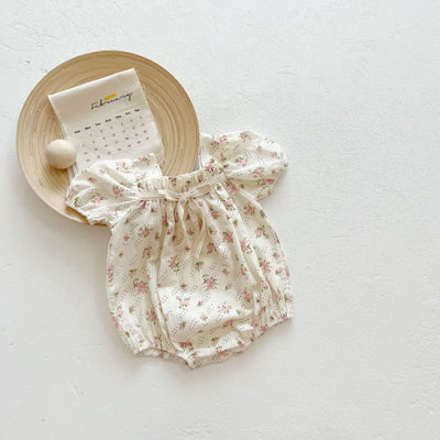 Mameluco para Bebé Niña con Lazada y Mangas Abullonadas - Image 15