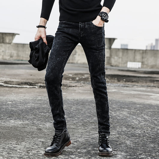 Pantalón Negro Slim Fit Casual de Largo Completo - Image 2