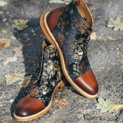 Botas Martin Estilo Británico Retro - Botines Planos Clásicos para Hombre - Image 13