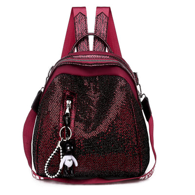 Mochila Mujer Camuflaje Oxford - Estilo Coreano Casual para Viajes - Image 14