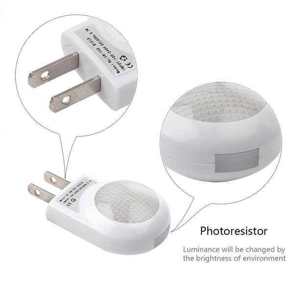 Lámpara Nocturna LED Caracol con Sensor Automático para Bebés y Niños