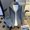 Men's Retro Hip Hop Knitted Cardigan with Zipper - Warm Sweater