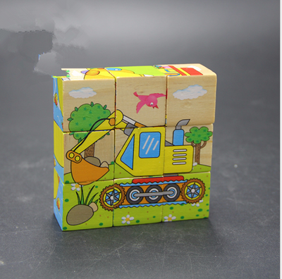 Cubos de Madera 6 en 1 para Desarrollo Cognitivo Infantil - Image 4