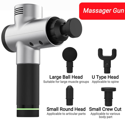 Pistola Masajeadora Muscular Eléctrica con Terapia de Vibración - Image 11