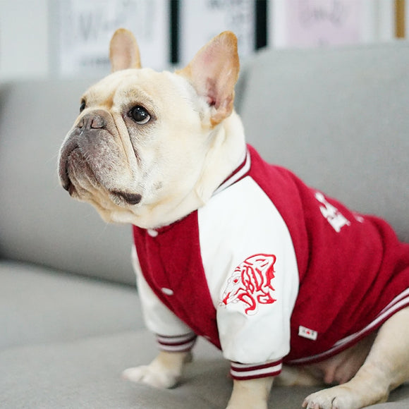 Uniforme de Béisbol de Algodón para Mascotas
