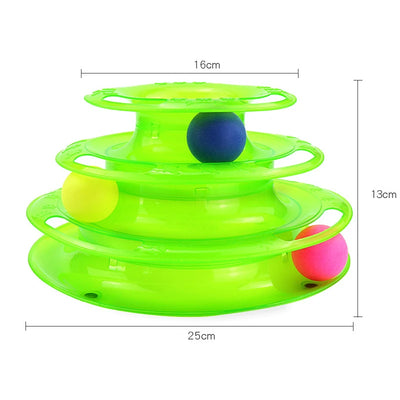 Plataforma Giratoria Triple para Gatos Shake - Image 14