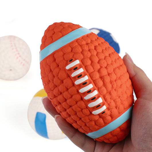 Pelota Interactiva Resistente para Perros con Sonido y Textura Molar - Image 5