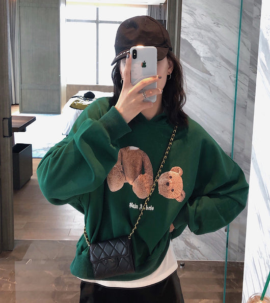 Sudadera con Capucha de Algodón para Invierno