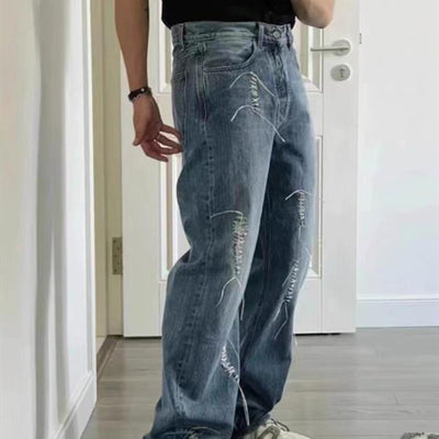 Jeans de Moda Urbana para Hombre - Corte Moderno