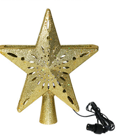 Estrella Luminosa LED para Árbol de Navidad con Proyector Láser de Copos de Nieve - Image 28