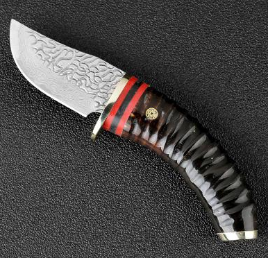 Cuchillo de Supervivencia Damascus VG10 - Hoja Forjada de Alta Dureza para Camping y Caza - Image 6