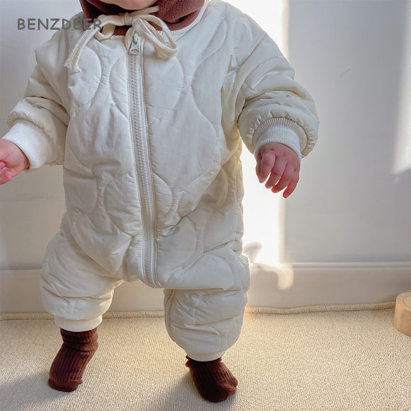 Mameluco Acolchado para Bebé - Ropa de Salida Cálida y Cómoda