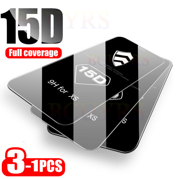 Protector de Pantalla Curvo 15D con Cobertura Total