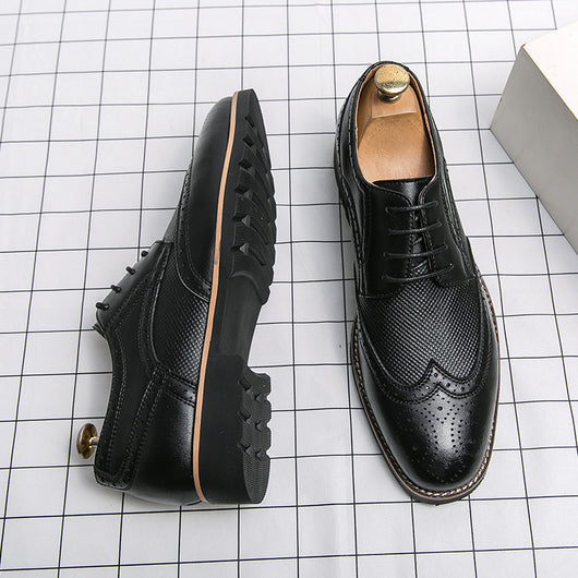 Zapatos de Cuero Formal para Hombre - Elegancia Profesional - Image 5