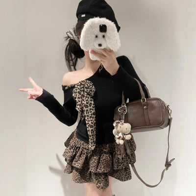 Blusa Ajustada de Manga Larga con Tirantes - Estilo Otoño Deseo - Image 2