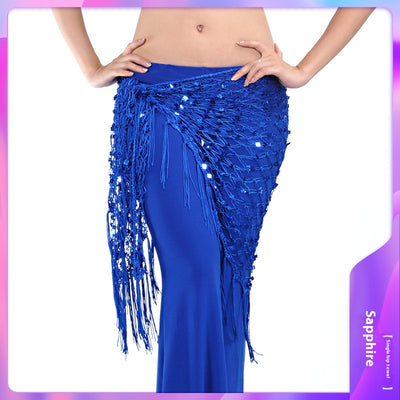 Falda Cadera Triangular con Lentejuelas Sirena - Image 13