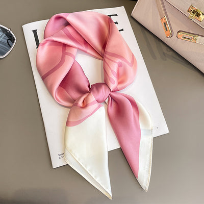 Pañuelo Decorativo Floral Versátil para Mujer - Bufanda Ligera Multiuso - Image 13