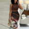 Vestido Estampado para Mujer con Cintura Elástica - Colección Verano