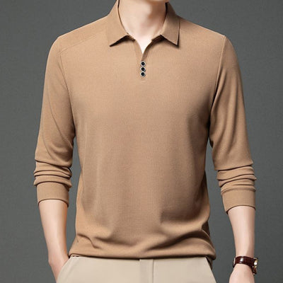 Polera con Textura Vertical y Acceso de Botones de Control - Image 19