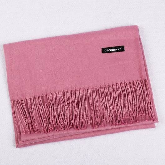 Bufanda de Cashmira Artificial Liso para Mujer 220g - Chal Cálido y Elegante - Image 17