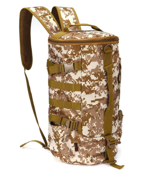 Mochila Cilíndrica para Caña de Pescar - Bolsa de Transporte Impermeable - Image 7