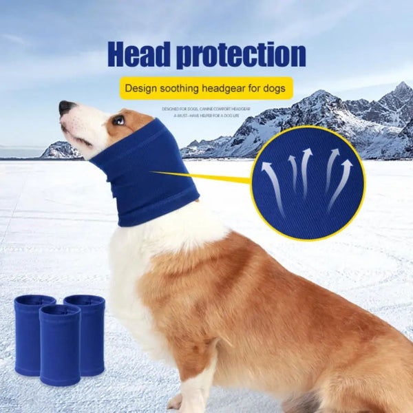 Protectores Auditivos Calmantes para Perros - Diadema Térmica Antiruido para Mascotas