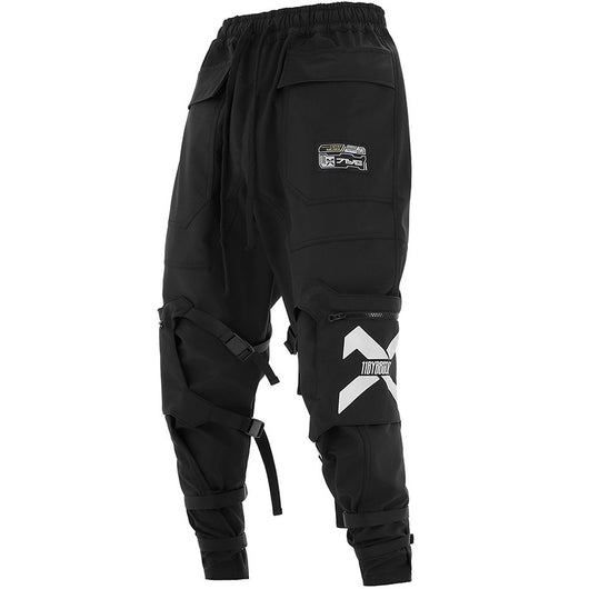 Pantalones Harem Sueltos Casual Unisex con Ajuste en Tobillo - Image 3