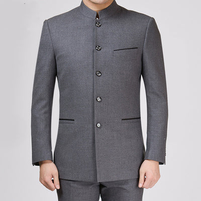 Traje Ejecutivo con Cuello Alzado para Hombre - Image 5