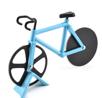 Cortador de Pizza en Forma de Bicicleta - Rueda Acero Inoxidable - Image 8