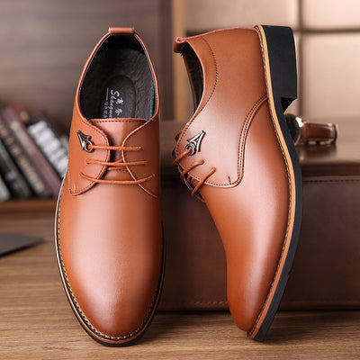 Zapatos de Cuero Transpirables Estilo Bajo - Image 3