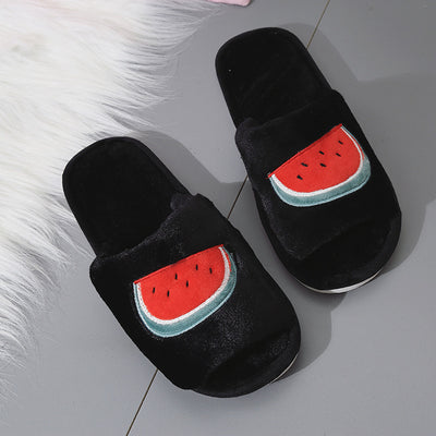 Pantuflas de Algodón con Estampado Frutal para Mujer - Image 6