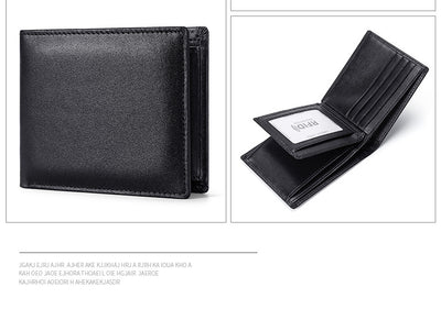 Billetera de Cuero para Hombre con Protección RFID Anti-Fraude - Image 11