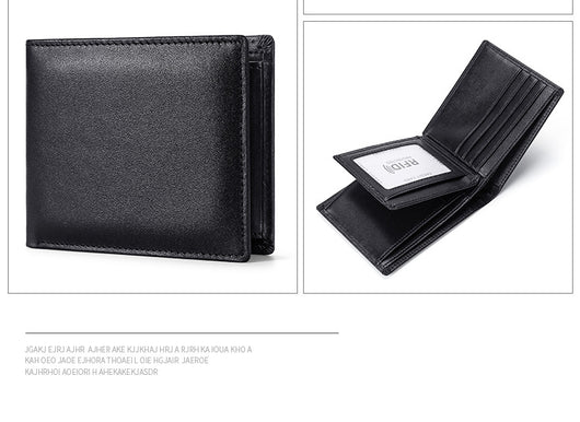 Billetera de Cuero para Hombre con Protección RFID Anti-Fraude - Image 11