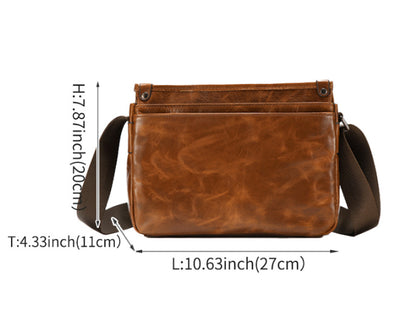 Bolsa Crossbody Hombre Gran Capacidad - Bandolera Casual Premium para Viajes y Trabajo - Image 11