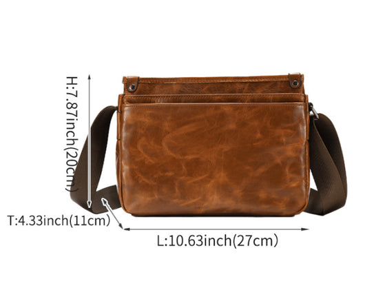 Bolsa Crossbody Hombre Gran Capacidad - Bandolera Casual Premium para Viajes y Trabajo - Image 11