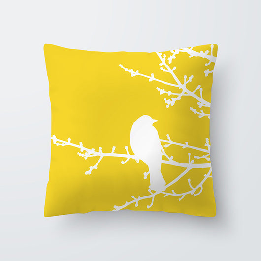 Funda de Almohada Hawaiana con Diseño Geométrico Amarillo - Image 49
