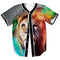 Cardigan Beisbolero con Estampado 3D Rey León