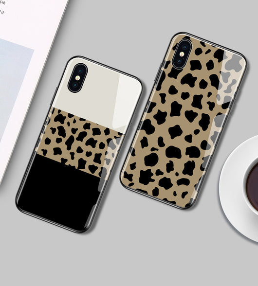 Carcasa de Vidrio con Estampado de Leopardo para Celular - Image 4