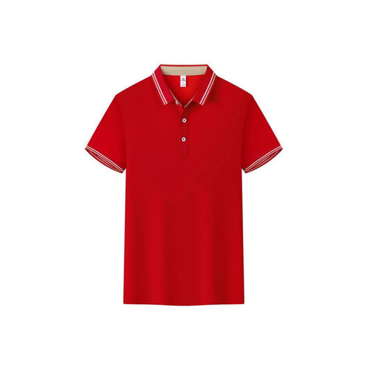 Polo de Algodón para Trabajo con Cuello y Mangas Cortas - Image 3